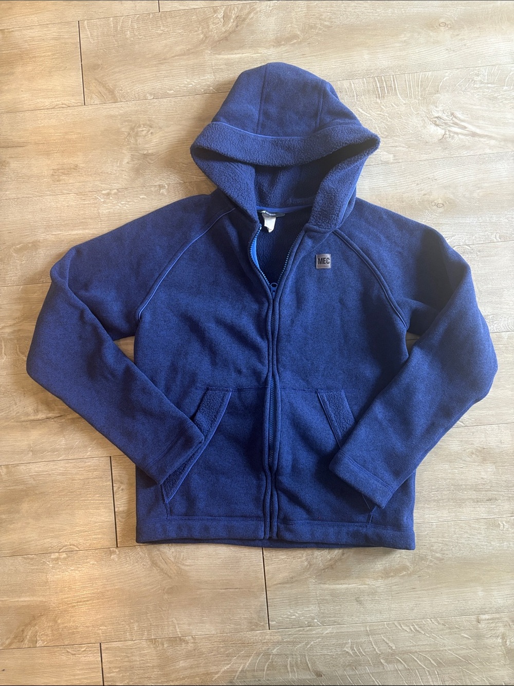 MEC Kids Hooded Zip Up Sweater Jacket Size 16